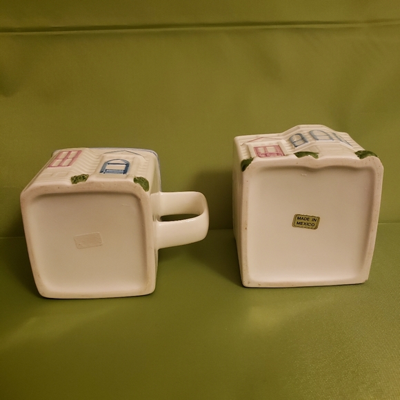 Victorian House Sugar & Creamer Set - Made in Mexico - Picture 9 of 11